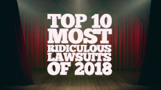 Top 10 Most Ridiculous Lawsuits of 2018